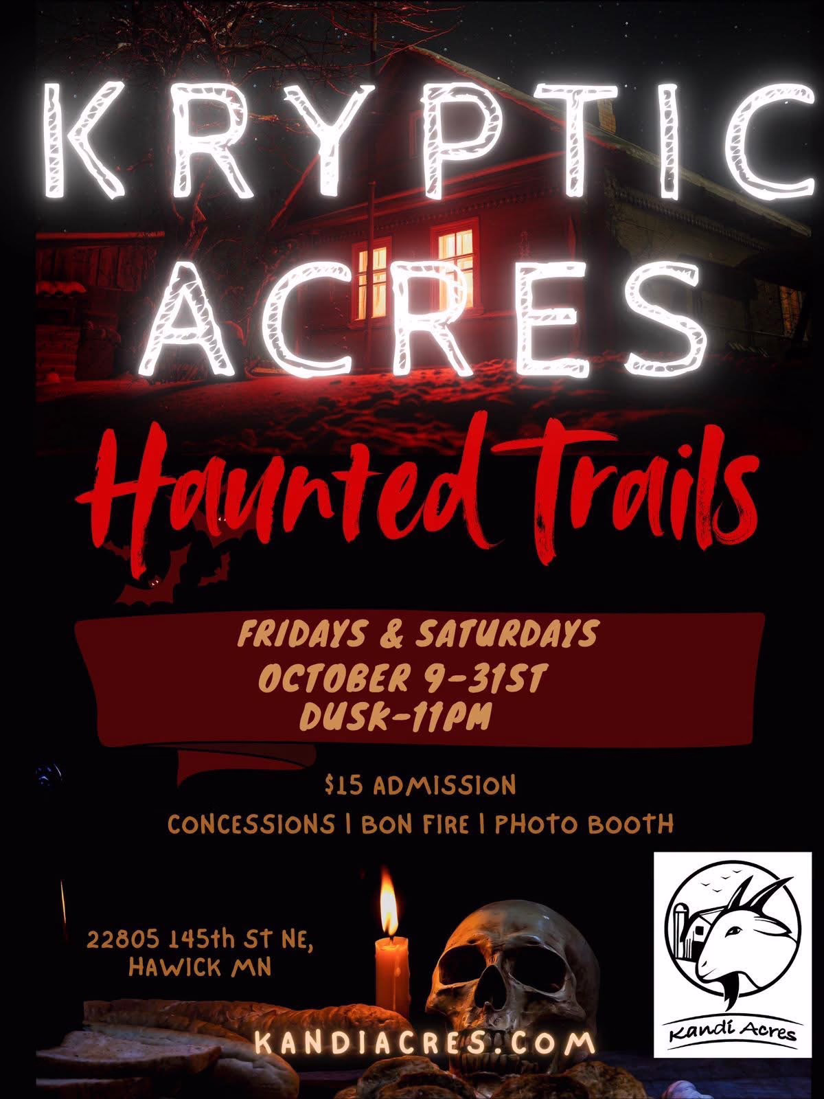 Kryptic Acres Haunted Trails